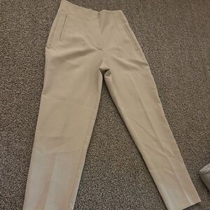 Zara Women's Cream Trousers